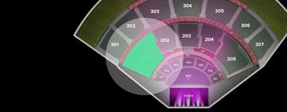 Seat view from Middle