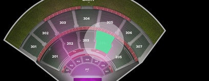 Seat view from Middle