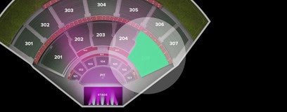 Seat view from Middle