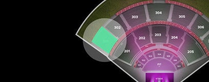 Seat view from Upper