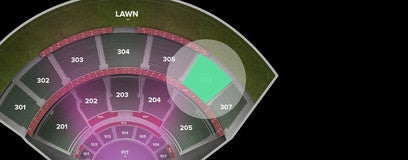Seat view from Upper