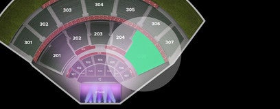 Seat view from Middle
