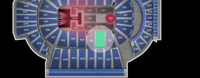Seat view from Lower