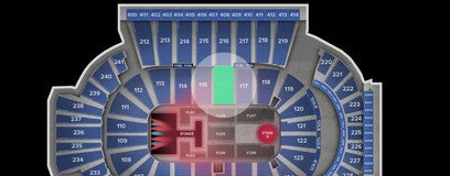 Seat view from Lower