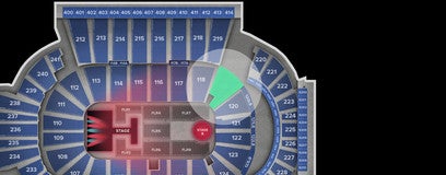 Seat view from Lower