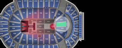 Seat view from Lower