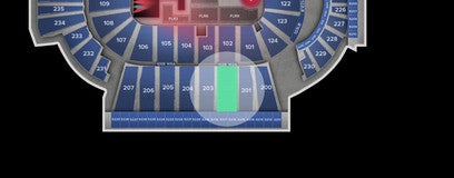 Seat view from Middle