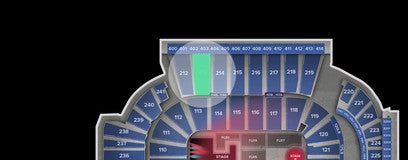 Seat view from Middle