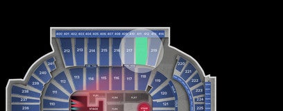 Seat view from Middle