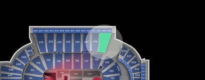 Seat view from Middle
