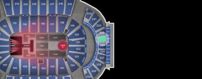 Seat view from Middle