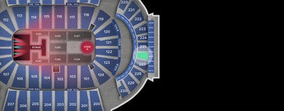 Seat view from Middle