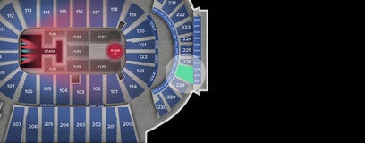 Seat view from Middle