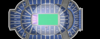 Seat view from GA Floor