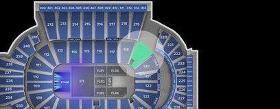 Seat view from Lower