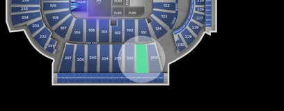 Seat view from Middle