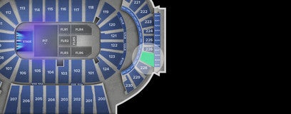 Seat view from Middle