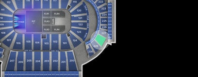 Seat view from Middle