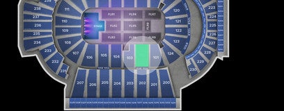Seat view from Lower