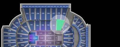 Seat view from Lower