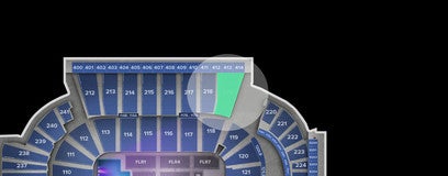 Seat view from Middle