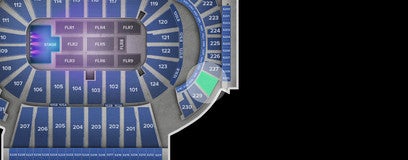 Seat view from Middle