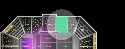 Seat view from Lower