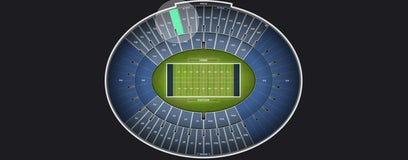 Seat view from Premium Reserved