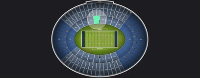 Seat view from Premium Reserved