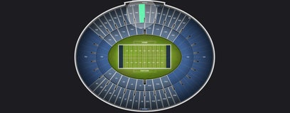 Seat view from Premium Reserved