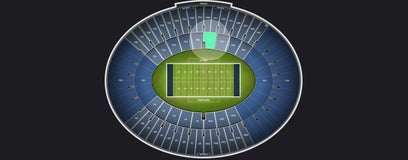 Seat view from Premium Reserved