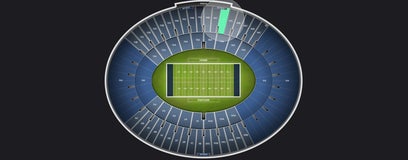 Seat view from Premium Reserved