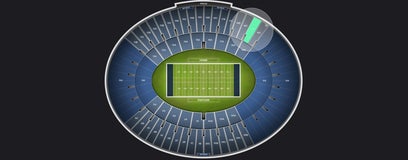 Seat view from Premium Reserved