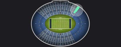 Seat view from Premium Reserved