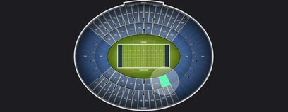 Seat view from Premium Reserved