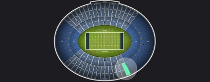 Seat view from Premium Reserved