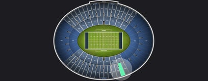 Seat view from Premium Reserved