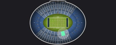 Seat view from Premium Reserved