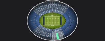 Seat view from Premium Reserved