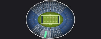 Seat view from Premium Reserved