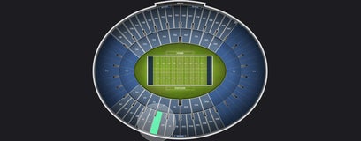 Seat view from Premium Reserved