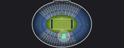 Seat view from Premium Reserved