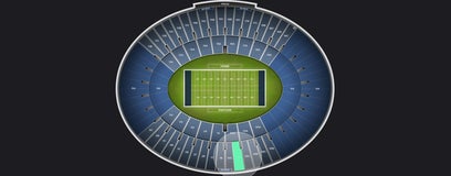 Seat view from Premium Reserved