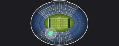 Seat view from Premium Reserved
