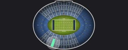 Seat view from Premium Reserved
