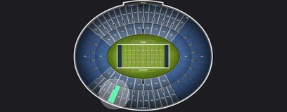 Seat view from Premium Reserved