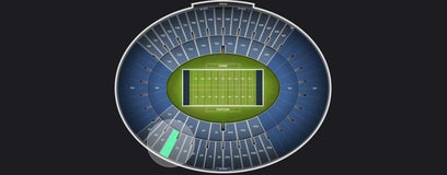 Seat view from Premium Reserved