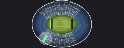 Seat view from Premium Reserved