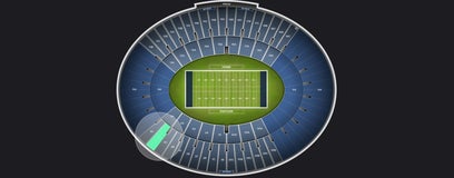 Seat view from Premium Reserved