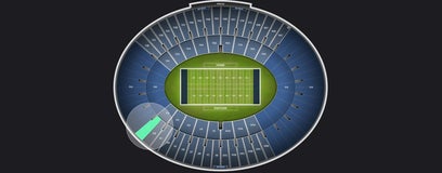 Seat view from Premium Reserved